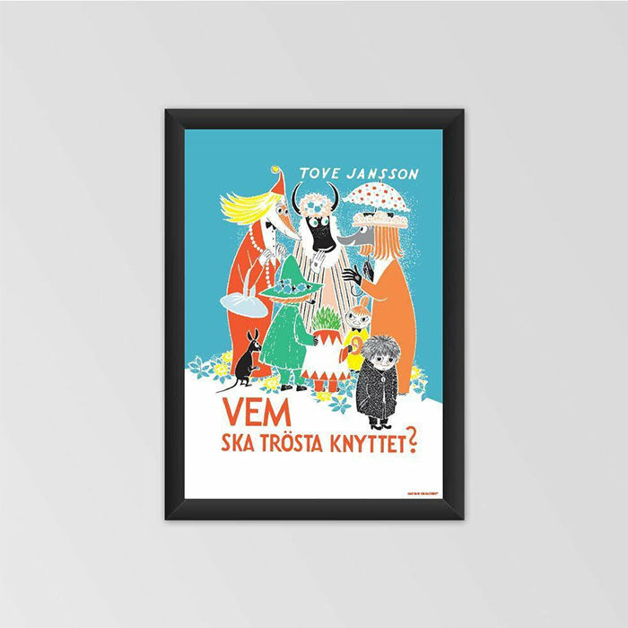 Moomin ムーミン ポスター ( Who will comfort Toffle? / 50 x 70 cm )