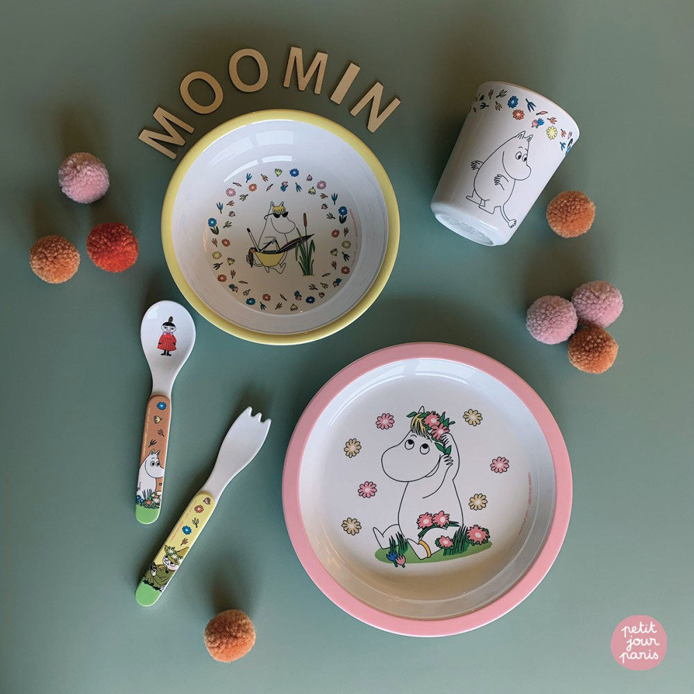 Moomin ムーミン petit jour paris プチ・ジュール・パリ メラミンボウル カラフル ( スノークのおじょうさん / イエロー )
