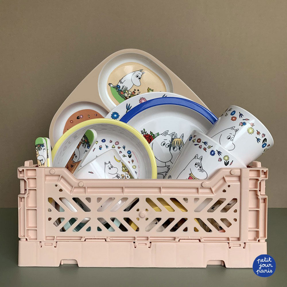 Moomin ムーミン petit jour paris プチ・ジュール・パリ メラミンカップ カラフル ( ムーミン / ホワイト )