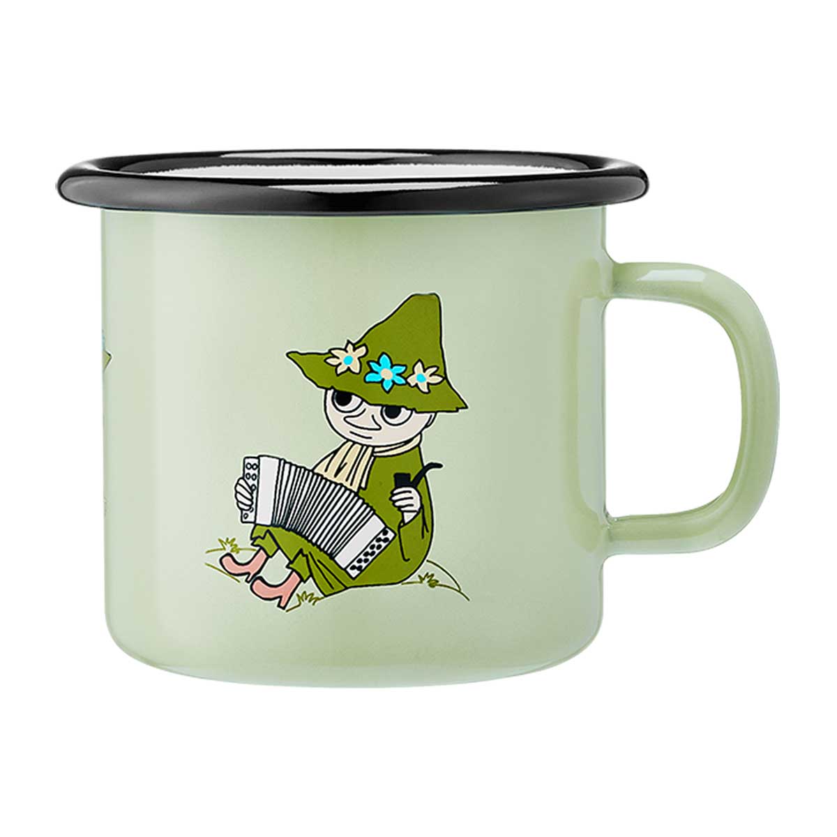 Moomin ムーミン Muurla ムールラ ホーローマグ(レトロ / スナフキン / ライトグリーン / 250ml)