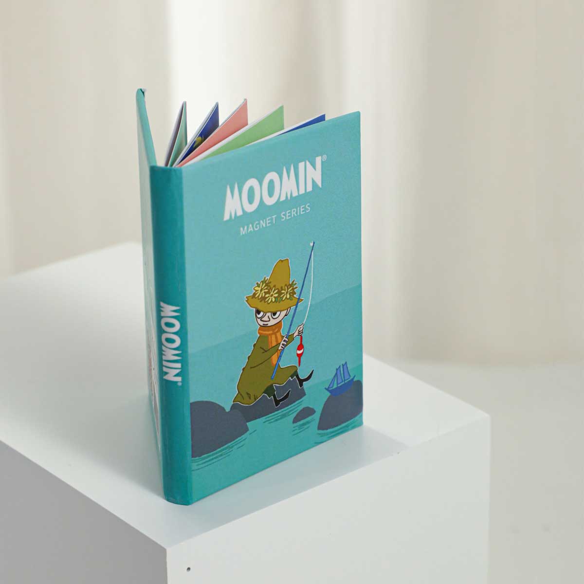 Moomin ムーミン Angro Nordic アングロ ノルディック ブックマグネット ( スナフキン )