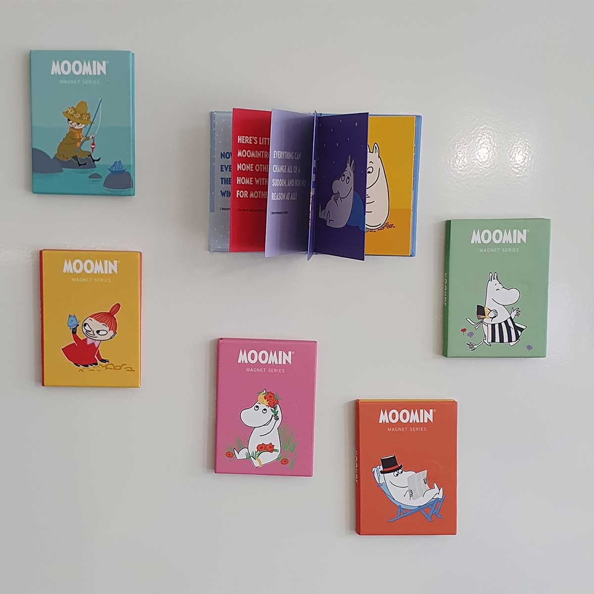 Moomin ムーミン Anglo Nordic アングロ ノルディック ブックマグネット ( スナフキン )