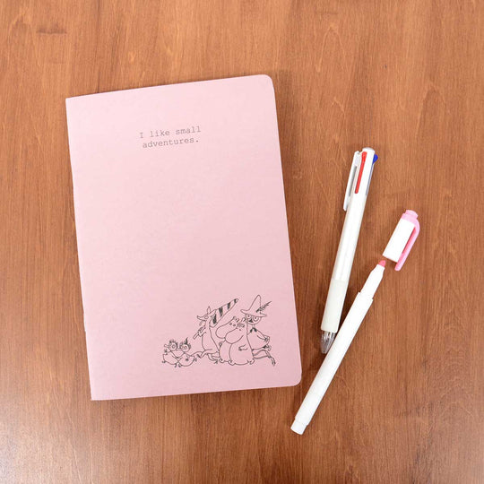 Moomin ムーミン Putinki プティンキ ノートブック ( I like small adventures / A5 )