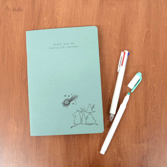 Moomin ムーミン Putinki プティンキ ノートブック ( Stars are my favorite things / A5 )