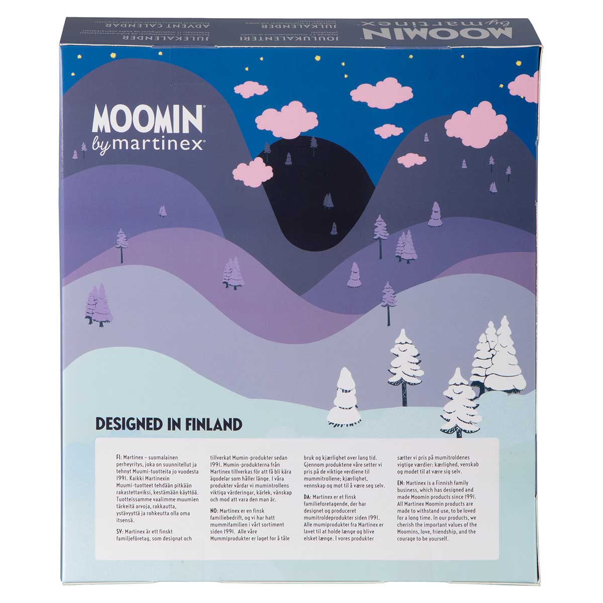 Moomin ムーミン Martinex マルチネックス クリスマスフィギュア アドベントカレンダー ( 24個セット / 2025 )