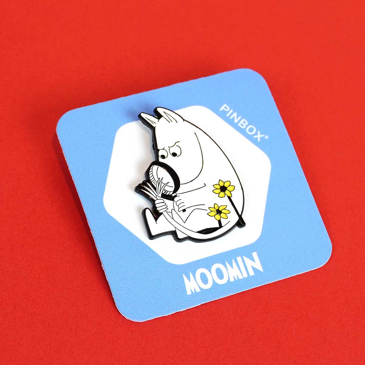 Moomin ムーミン PINBOX ピンボックス ピンバッジ ( ムーミンとしっぽ観察 )