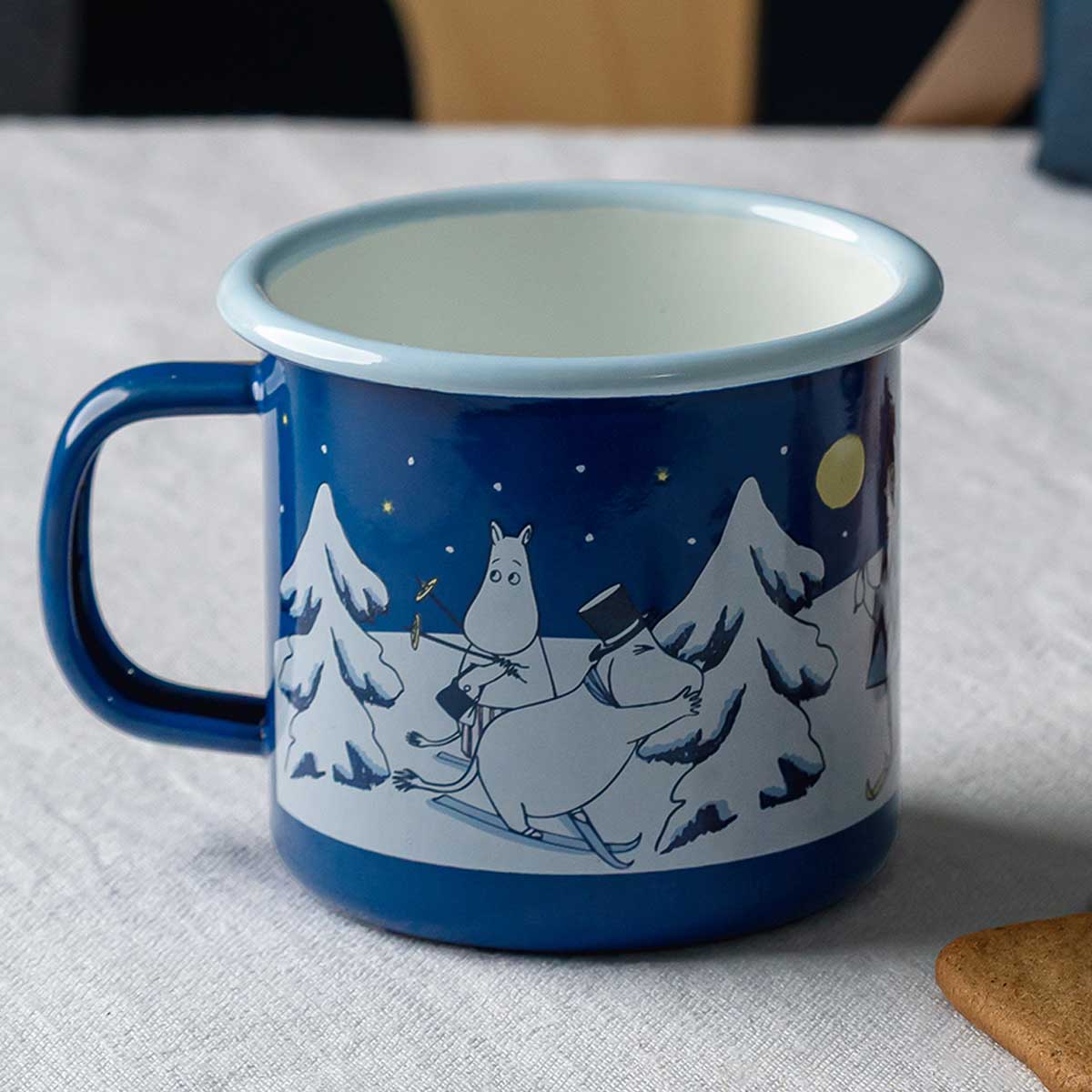 Moomin ムーミン Muurla ムールラ ホーローマグ ( STARRY NIGHT / 370ml )