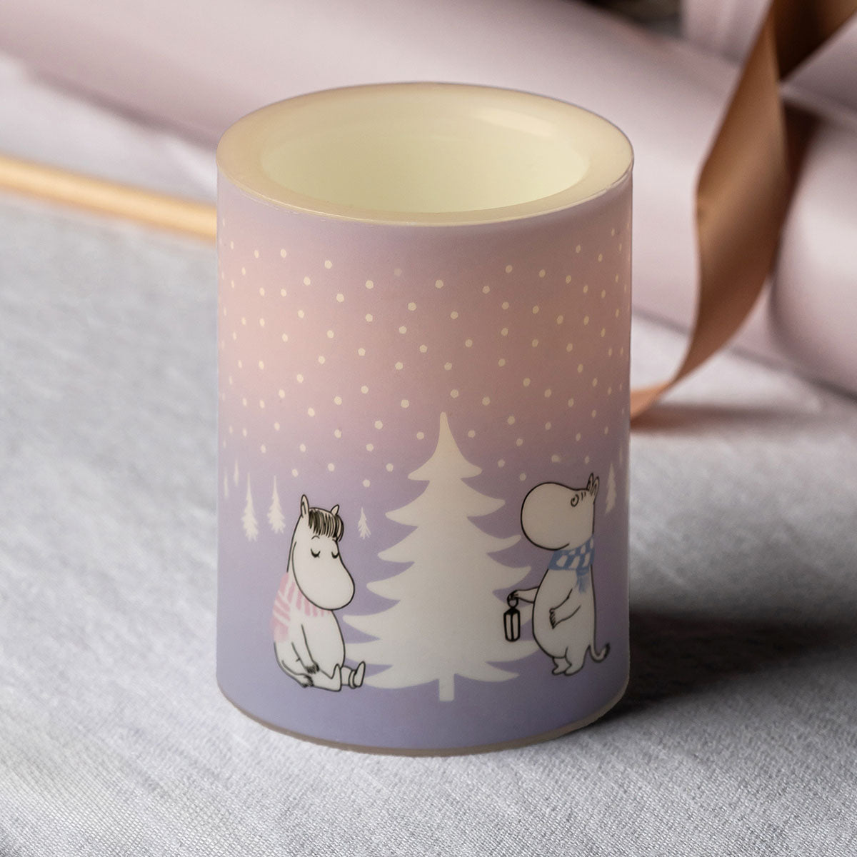 Moomin ムーミン Muurla ムールラ LEDキャンドル ( SNOWFALL / 10cm