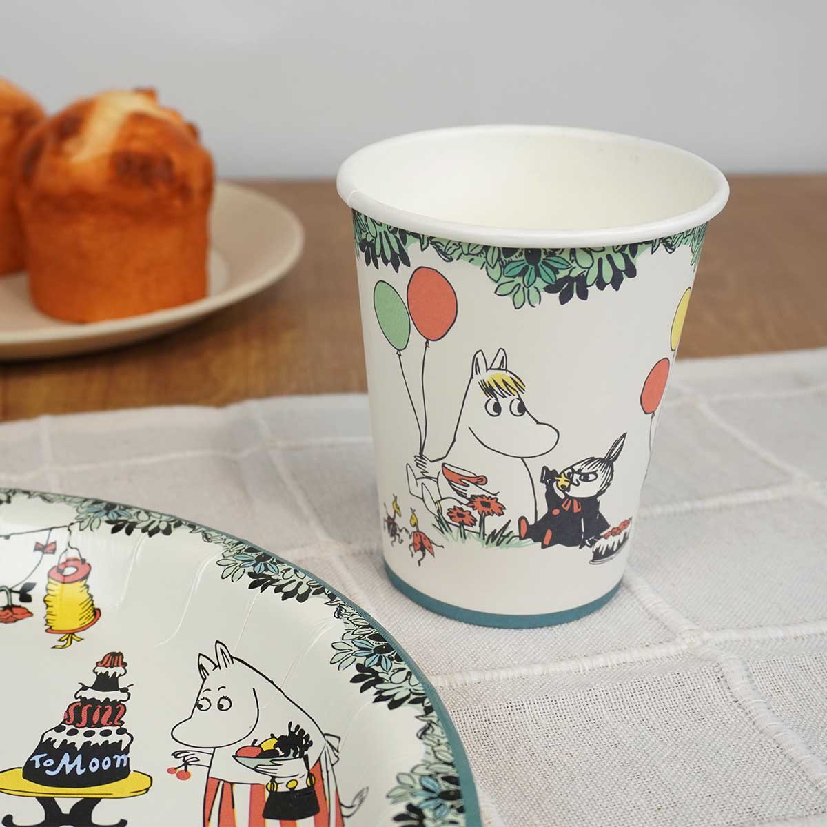 Moomin ムーミン Havi ハヴィ ペーパーカップ ( ガーデンパーティー / 250ml / 10個入り )