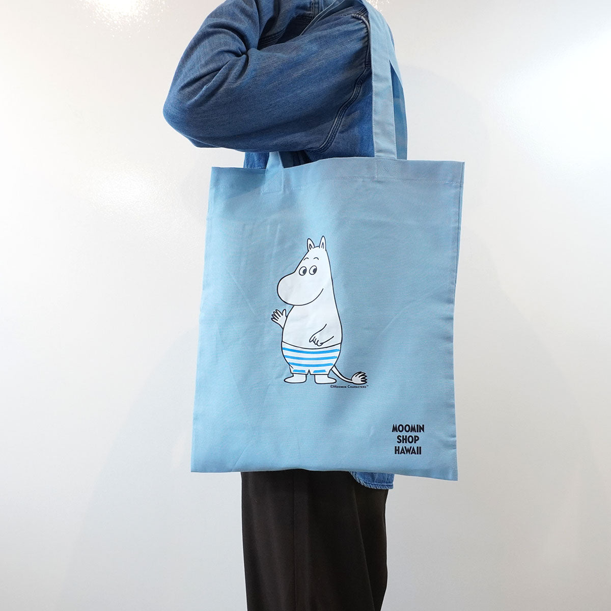 MOOMIN SHOP HAWAII ムーミンショップハワイ トートバッグ ( 水着ムーミン / スカイブルー )