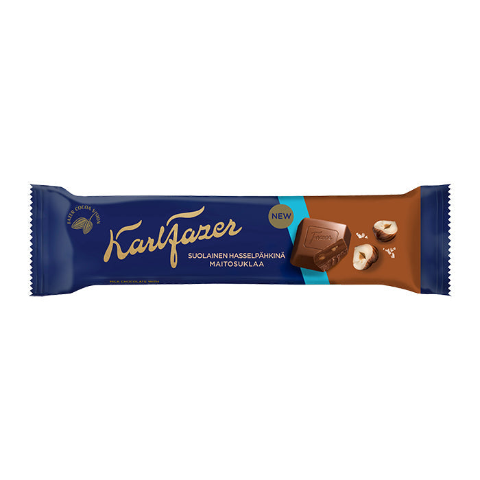 FAZER ファッツェル KarlFazer ソルティヘーゼルナッツチョコレートバー ( バー / 37g )