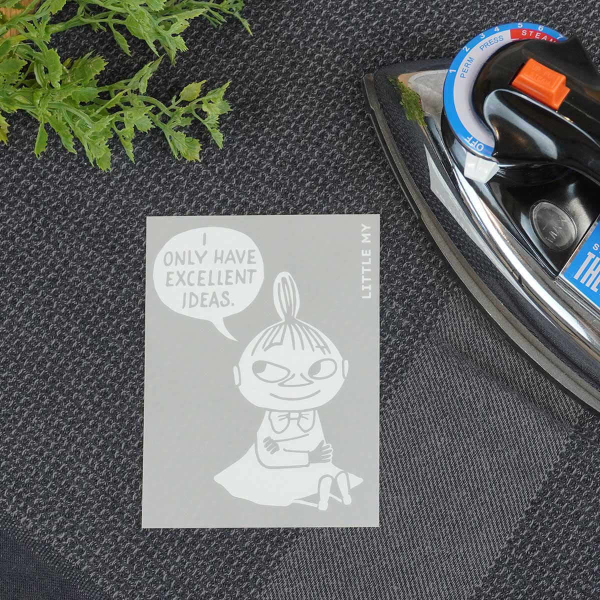 Moomin ムーミン MOIKO モイコ リフレクター アイロンワッペン ( リトルミイ / ビッグ )