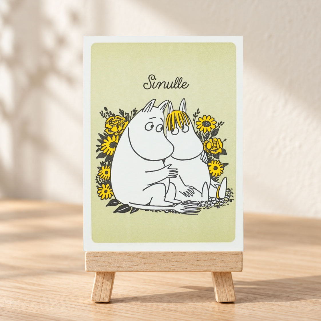 Moomin ムーミン Putinki プティンキ ポストカード ( パステル / ムーミンとスノークのおじょうさん )