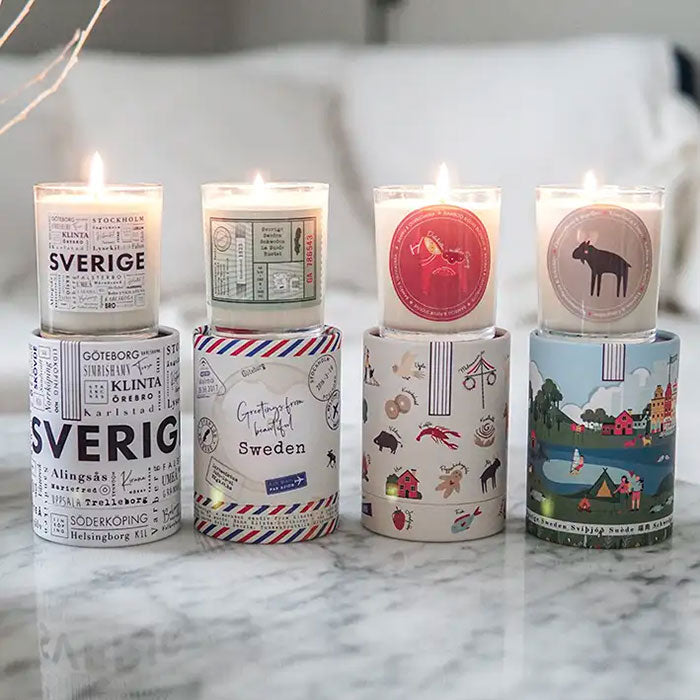 【30%OFF】Klinta クリンタ マッサージキャンドル Swedish ( 40h / greeting / バブル&ピンクグレープフルーツ )【セール】