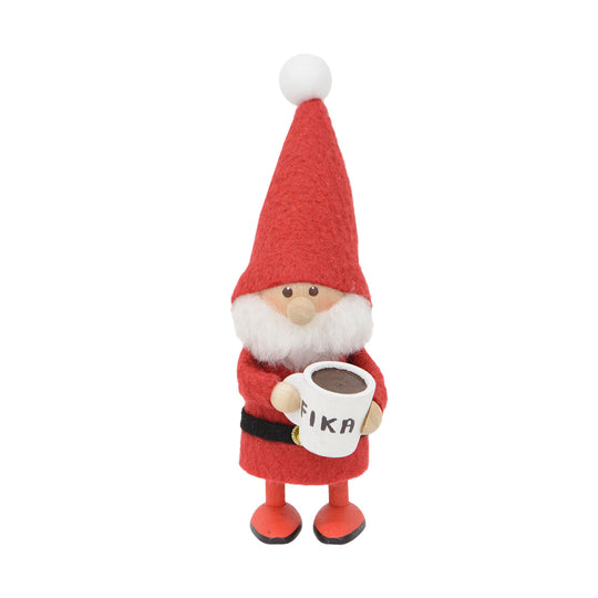 【復刻】NORDIKA nisse ノルディカ ニッセ クリスマス 木製人形(マグカップを持ったサンタ)
