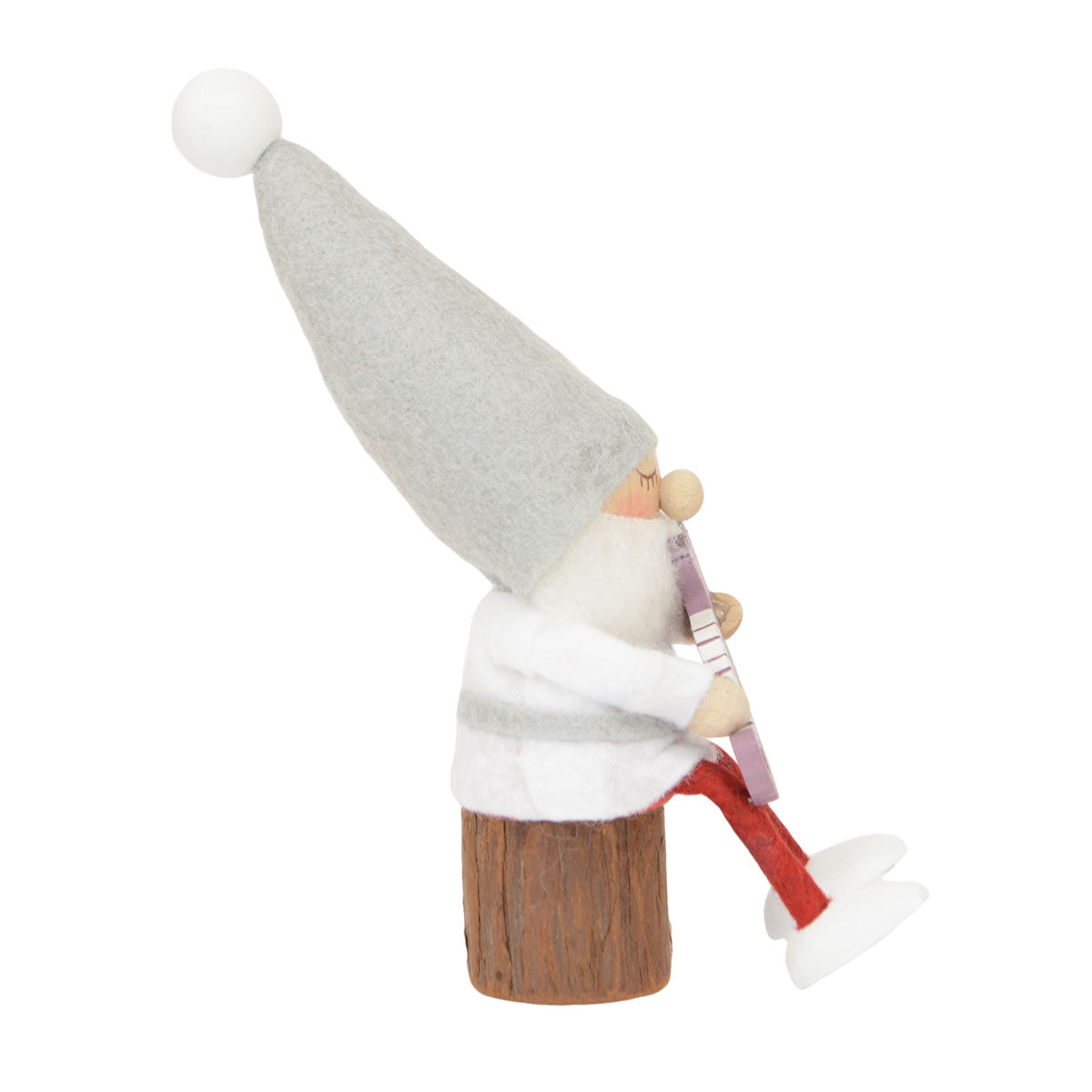 NORDIKA nisse ノルディカ ニッセ クリスマス 木製人形 ( タツノオトシゴを抱えたサンタ / サイレントナイト )