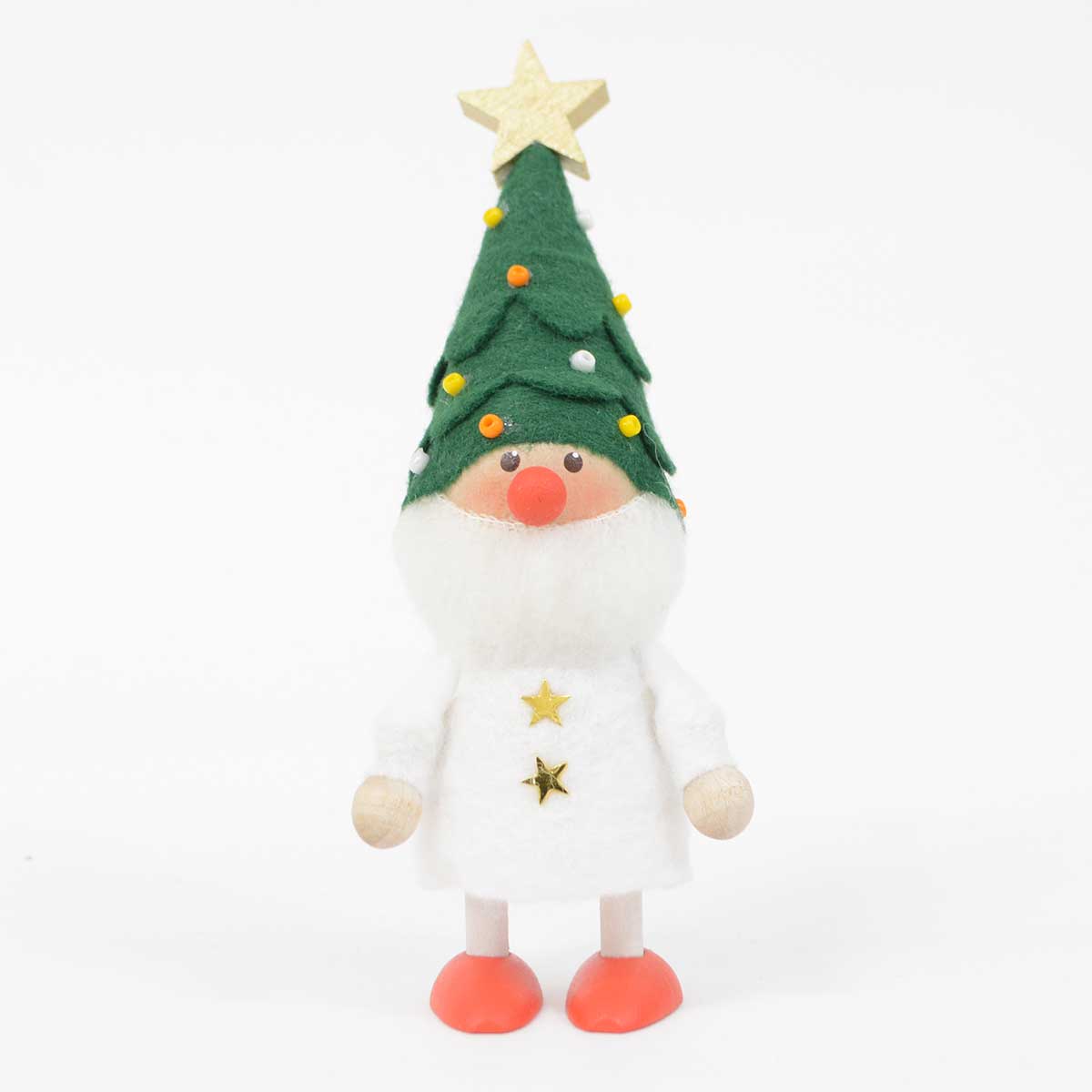 【ノルディカ公式ショップ限定】NORDIKA nisse ノルディカ ニッセ クリスマス 木製人形 ( ツリー帽子のサンタ )