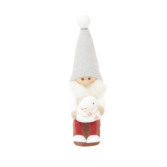 NORDIKA nisse ノルディカ ニッセ クリスマス 木製人形 ( ヘビを抱えたサンタ / サイレントナイト )