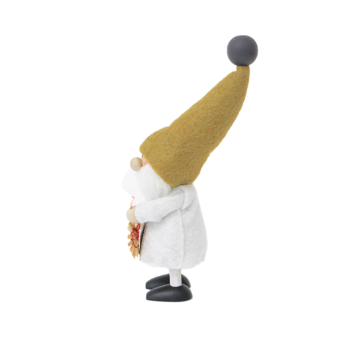 NORDIKA nisse ノルディカ ニッセ クリスマス 木製人形 ( ストローオーナメントを持ったサンタ / Jule Hygge )