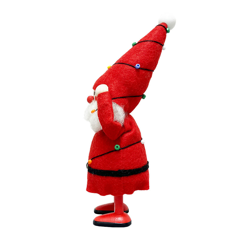 NORDIKA nisse ノルディカ ニッセ クリスマス 木製人形(電飾にからまるサンタ / ビックノルディカ )