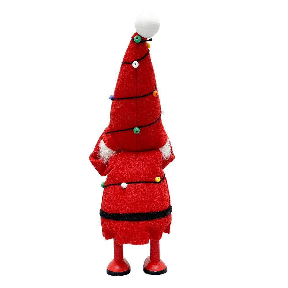 NORDIKA nisse ノルディカ ニッセ クリスマス 木製人形(電飾にからまるサンタ / ビックノルディカ )