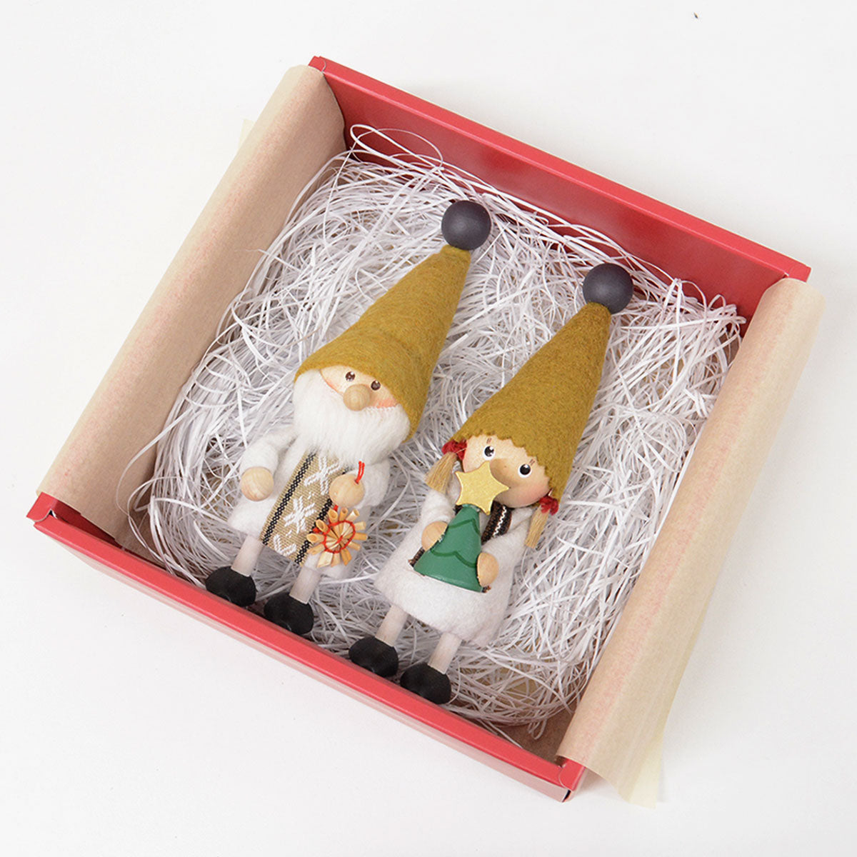 ノルディカニッセ nordika nisse 女の子 サンタ NORDIKA nisse ノルディカ ニッセ ( Jule Hyggeサンタ＆女の子セット