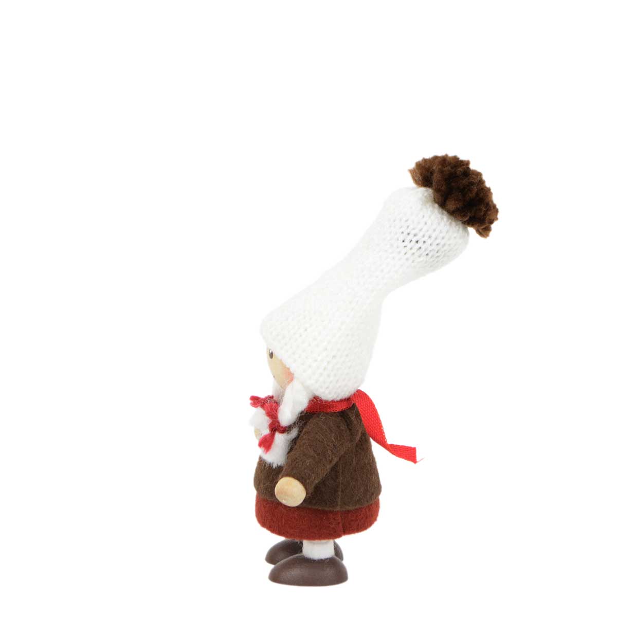NORDIKA nisse ノルディカ ニッセ クリスマス 木製人形 ( ニット帽の女の子 / Melty Series )
