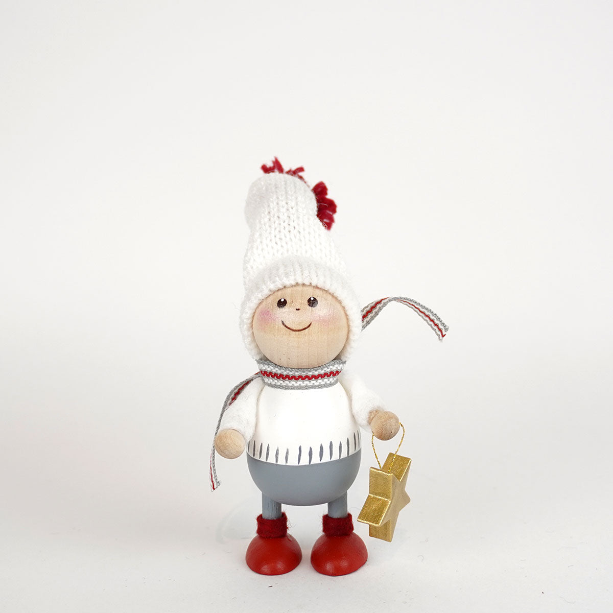 【2025新作】NORDIKA nisse ノルディカ ニッセ クリスマス 木製人形 ( 星を見上げる男の子 )