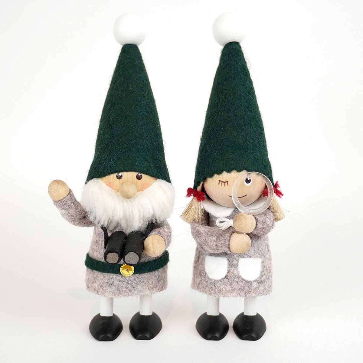 【2025新作】【北欧雑貨オリジナル】NORDIKA nisse ノルディカ ニッセ クリスマス 木製人形 ( 森を冒険するニッセ / Nordic Forest )