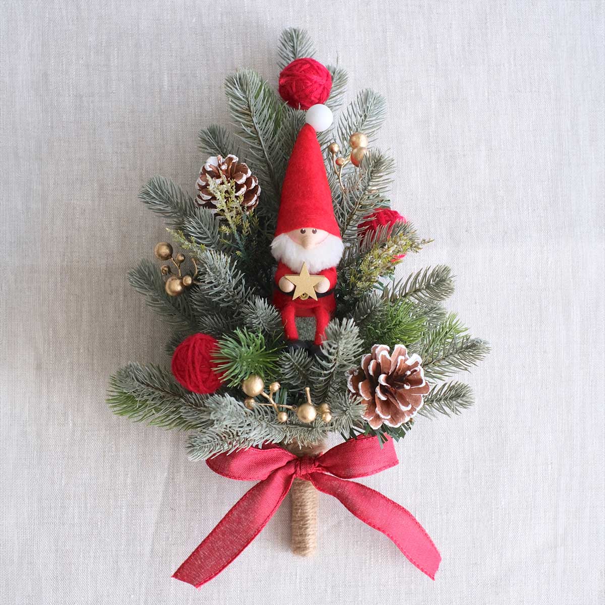 【数量限定】【2025新作】NORDIKA nisse ノルディカ ニッセ クリスマスリース ( ツリー / レッド / 35cm  )