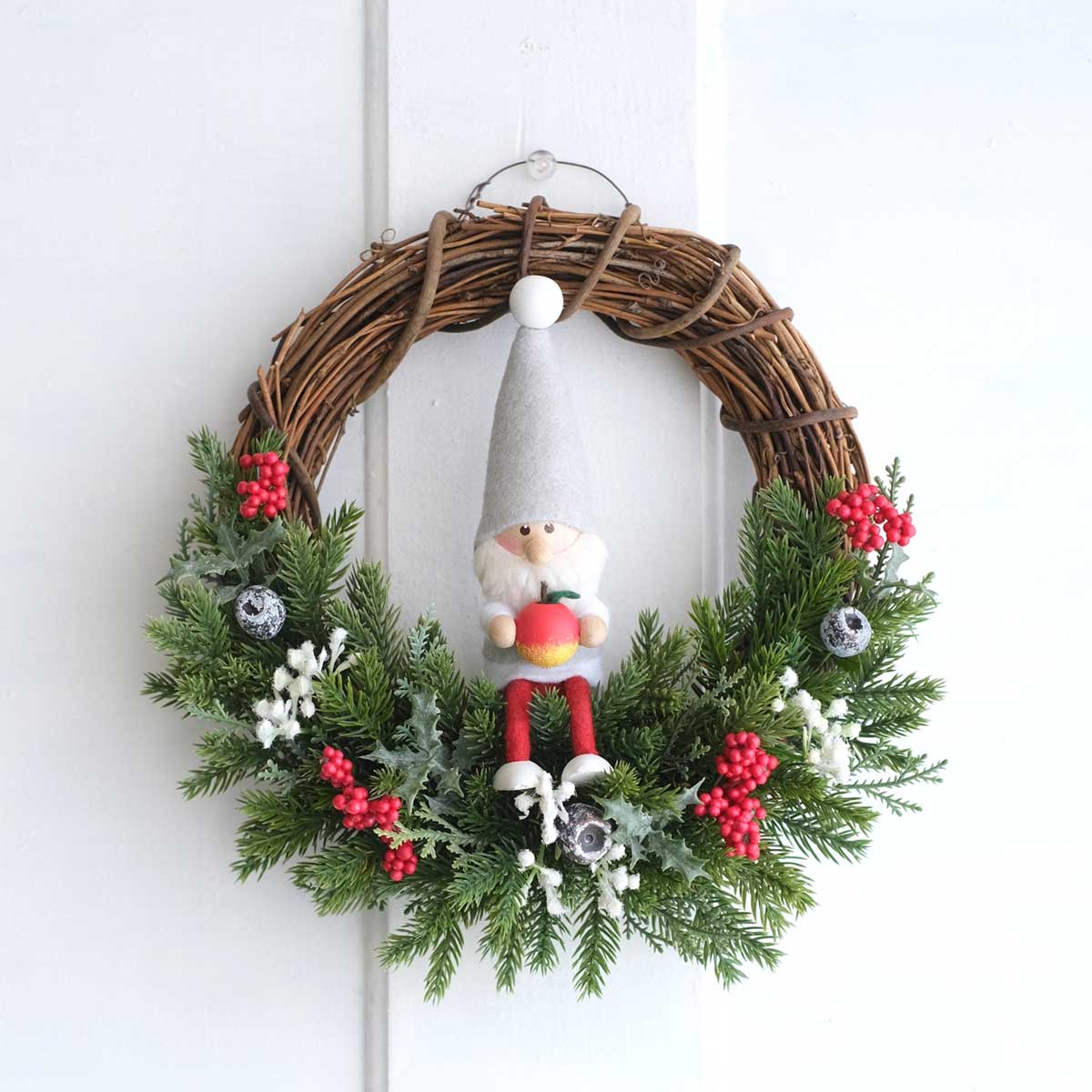 【数量限定】【2025新作】NORDIKA nisse ノルディカ ニッセ クリスマスリース ( ハーフ / サイレントナイト / 25cm )