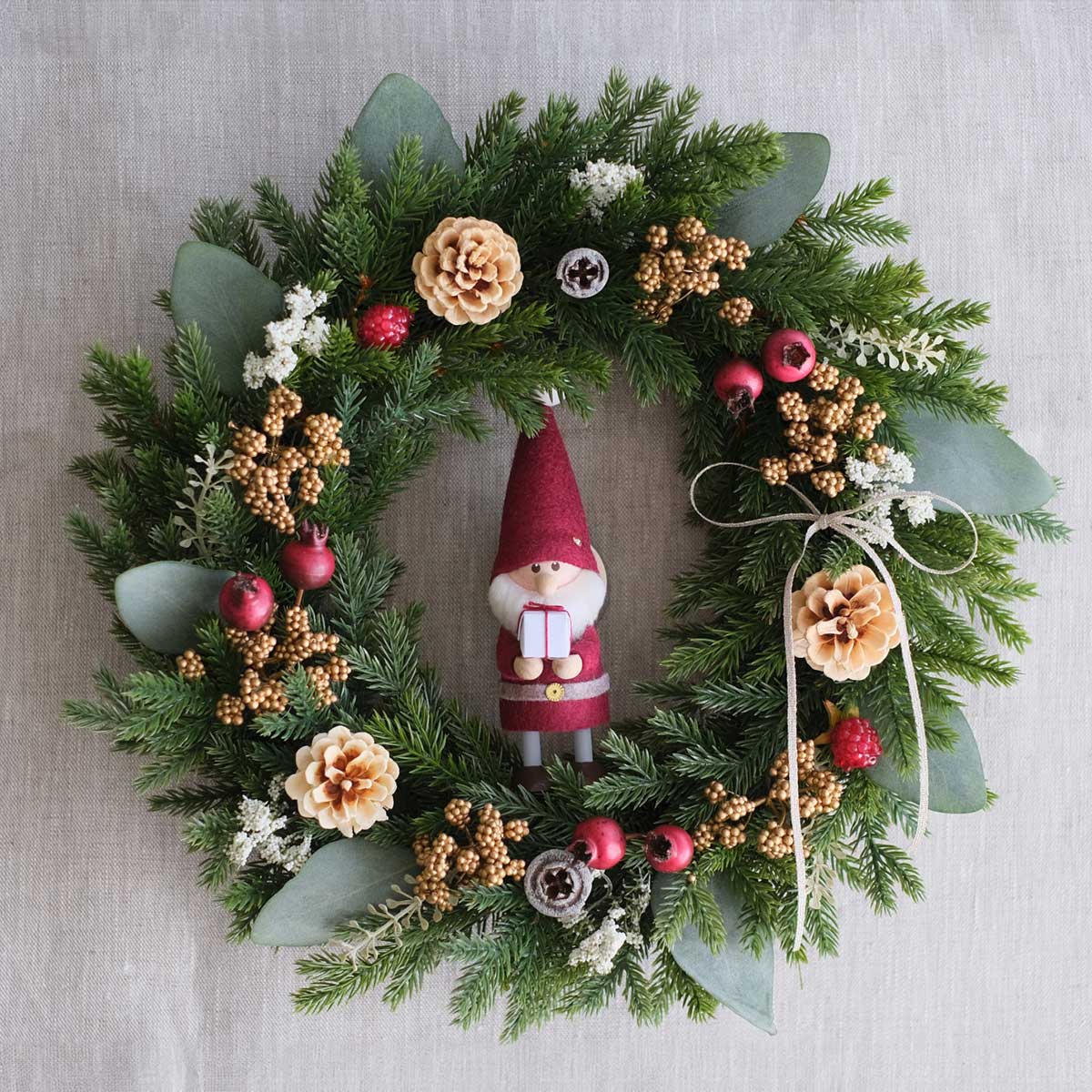 【数量限定】【2025新作】NORDIKA nisse ノルディカ ニッセ クリスマスリース ( 20th Celebration / 33cm )