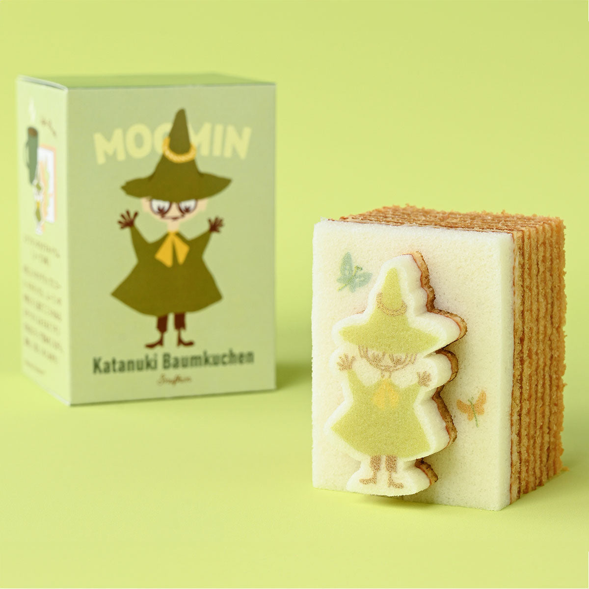 Moomin ムーミン Katanukiya カタヌキヤ 型抜きバウム ( メープル / スナフキン )