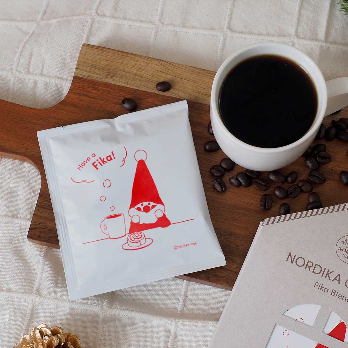 【2025新作】NORDIKA nisse ノルディカ ニッセ WOODBERRY COFFEE ウッド ベリー コーヒー ノルディカコーヒー ドリップバッグ ( フィーカブレンド / 3個セット )