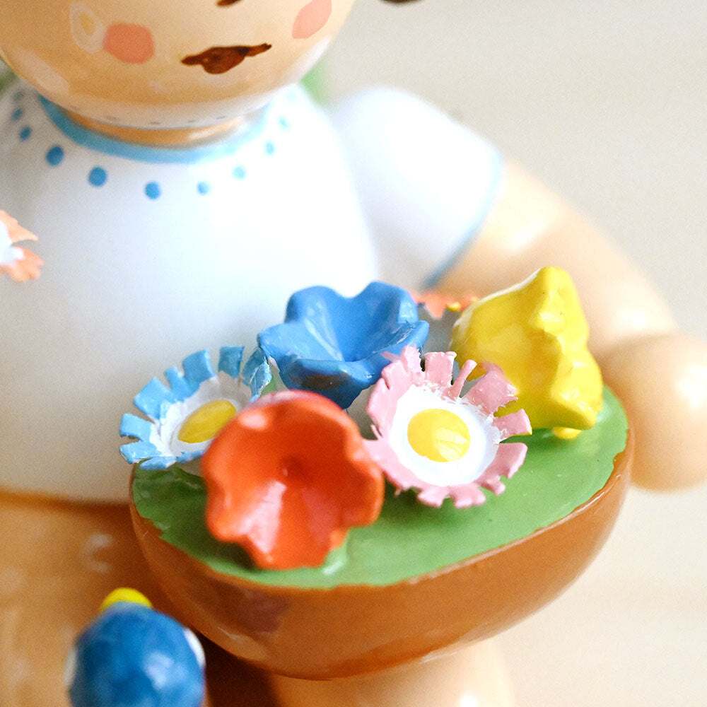 Wendt & Kühn ヴェント & キューン小鳥にお花を渡す天使