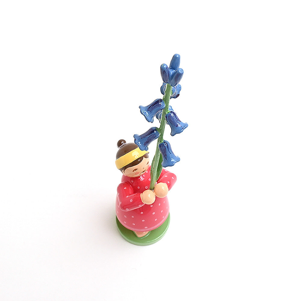 Wendt & Kühn ヴェント & キューン 木製人形ブロッサムキンダー ( ヒヤシンス )