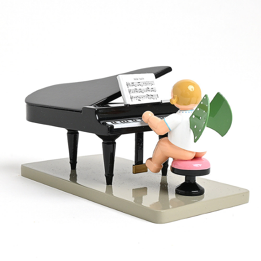 Wendt & Kühn ヴェント & キューン 木製人形 天使のオーケストラ ( グランドピアノ オープン )