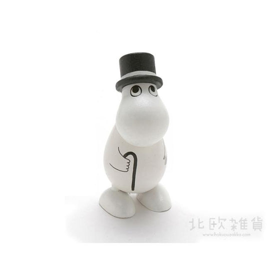 Moomin ムーミン Puulelut プーレルット 木製手描き人形 ( ムーミンパパ )