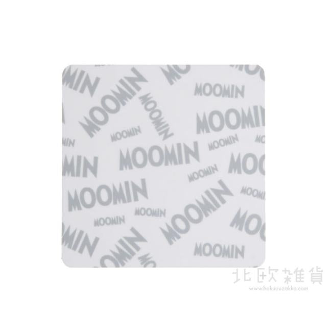 Moomin ムーミン Opto Design オプトデザイン 木製コースター ( Twe-Gun Moomin / 9×9cm )