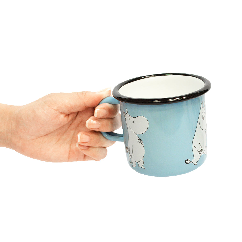 Moomin ムーミン Muurla ムールラ ホーローマグ(レトロ / ムーミン / 370ml)
