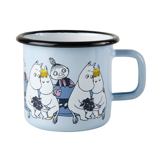Moomin ムーミン Muurla ムールラ ホーローマグ(フレンズ / ムーミン&スノークのおじょうさん / 370ml)