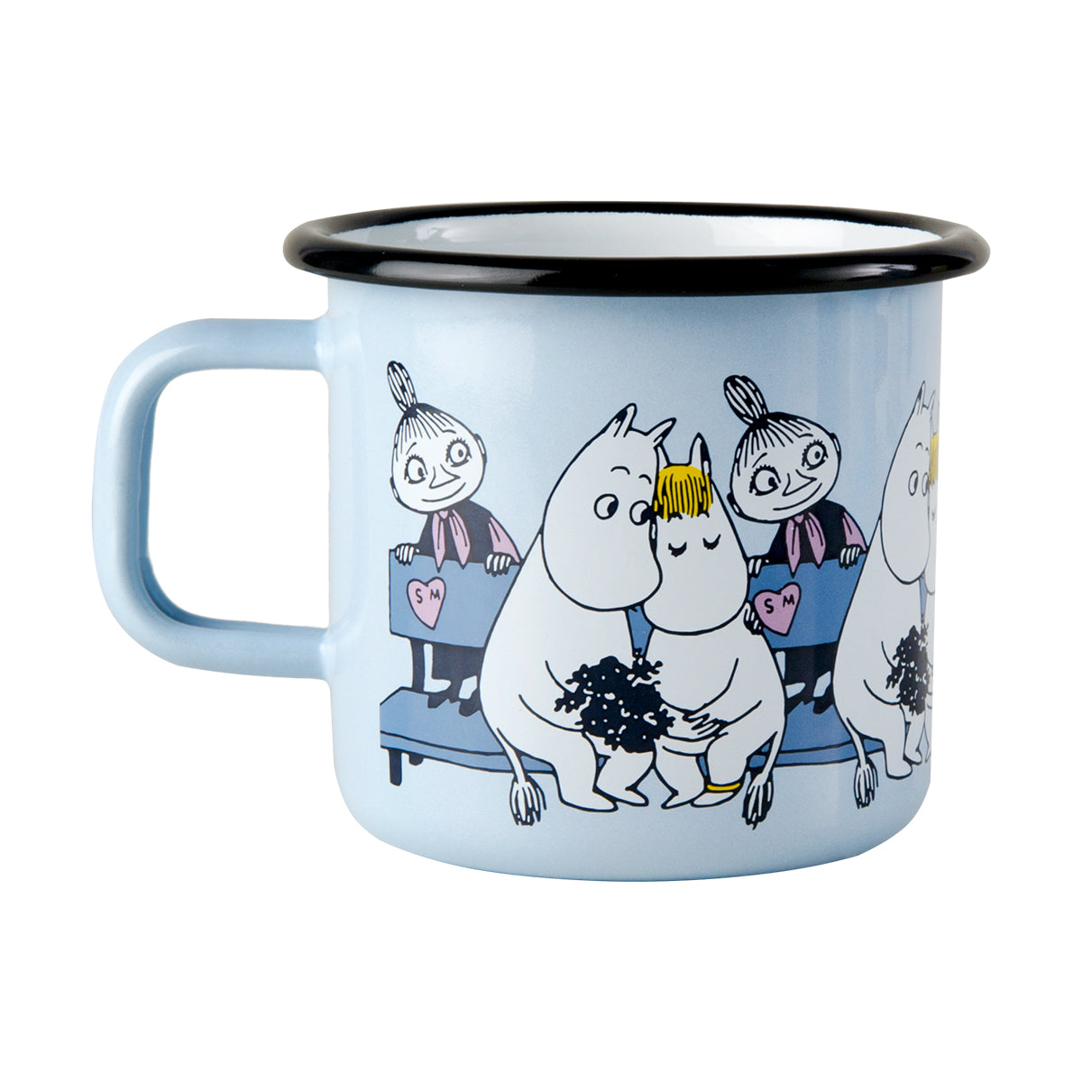 Moomin ムーミン Muurla ムールラ ホーローマグ(フレンズ / ムーミン&スノークのおじょうさん / 370ml)