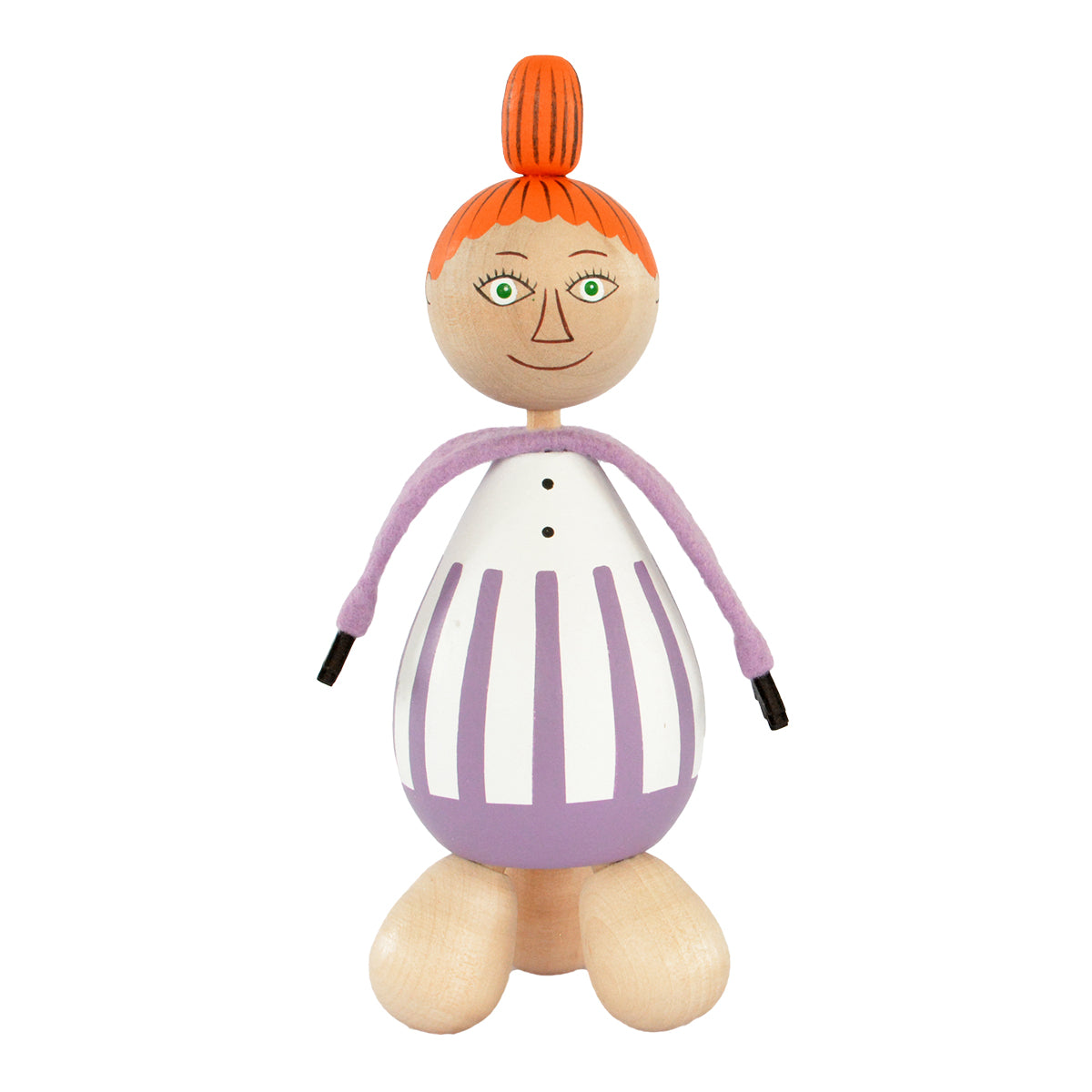ムーミン 木製 置物 ツボ押し 人形 Moomin ムーミン Puulelut プーレルット 木製手描き人形 つぼ押し