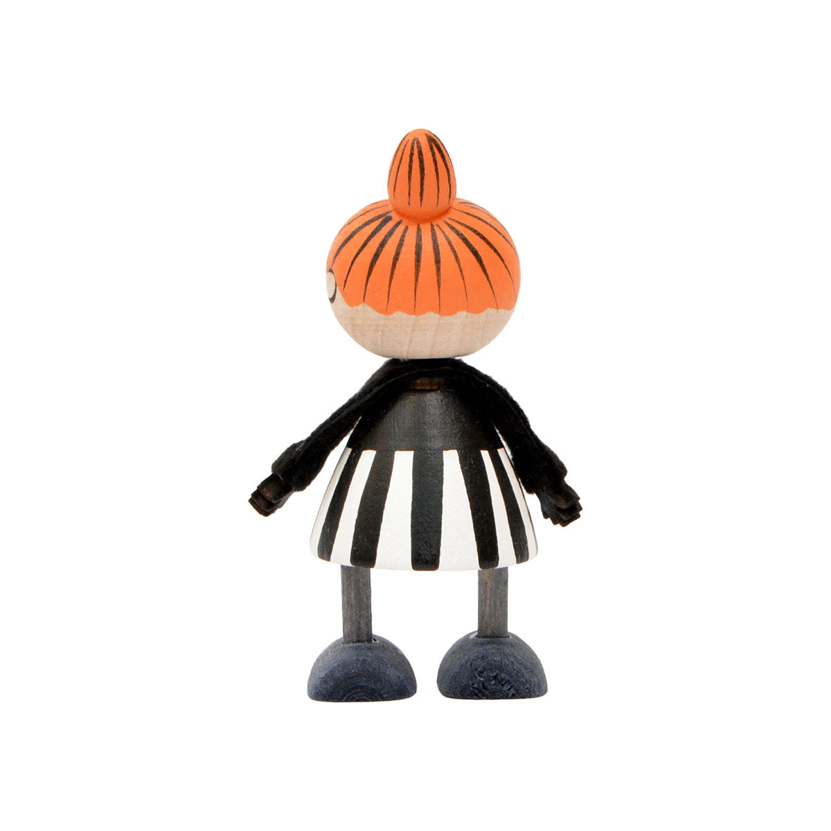 Moomin ムーミン Puulelut プーレルット 木製手描き人形 ( リトルミイ / ブラック )