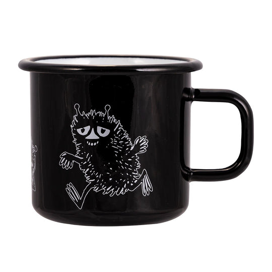 Moomin ムーミン Muurla ムールラ ホーローマグ ( スティンキー / ブラック / 370ml )