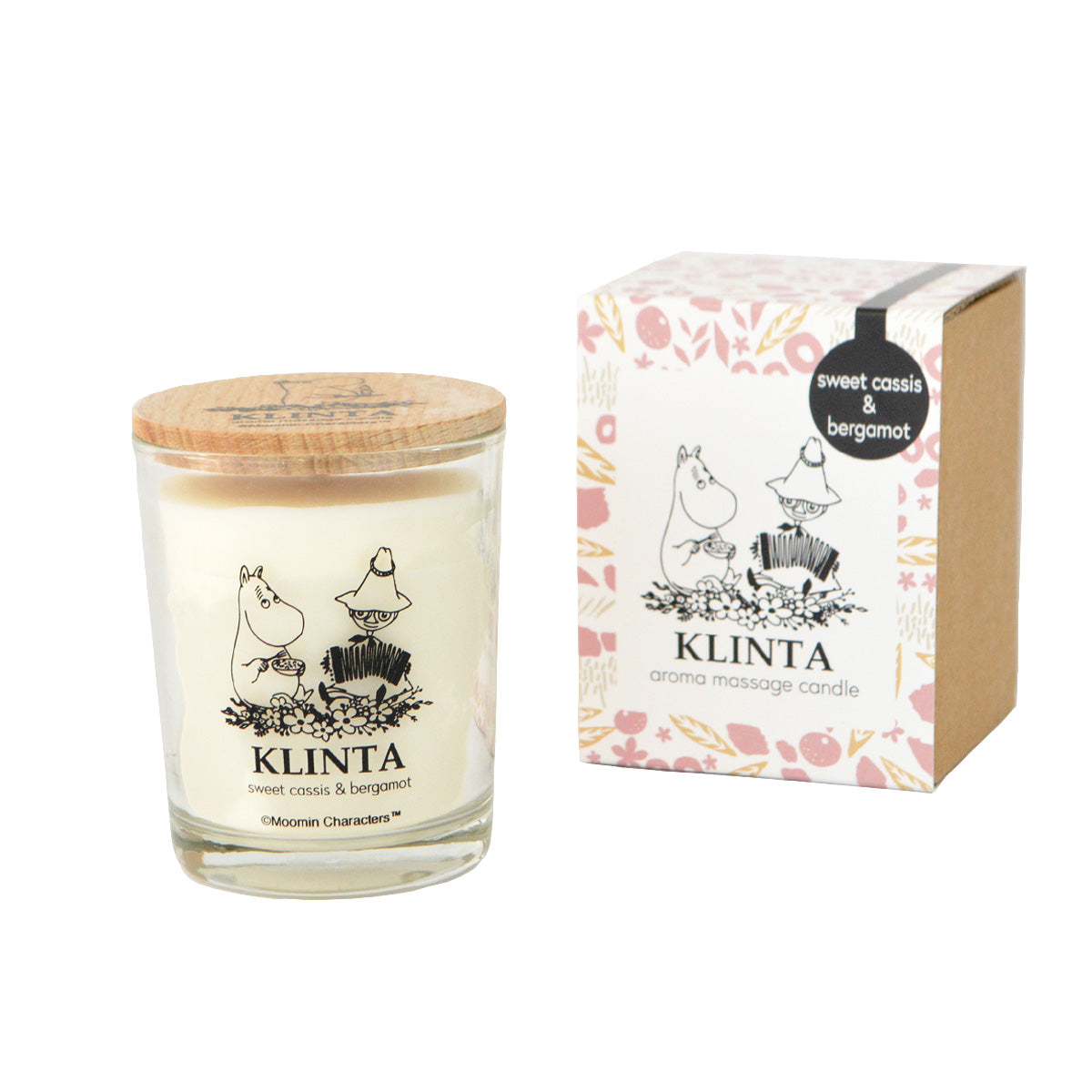 Moomin ムーミン KLINTA クリンタ マッサージキャンドル ( 16h / スイートカシス&ベルガモット )