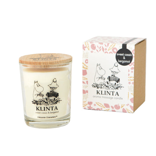 Moomin ムーミン KLINTA クリンタ マッサージキャンドル ( 16h / スイートカシス&ベルガモット )