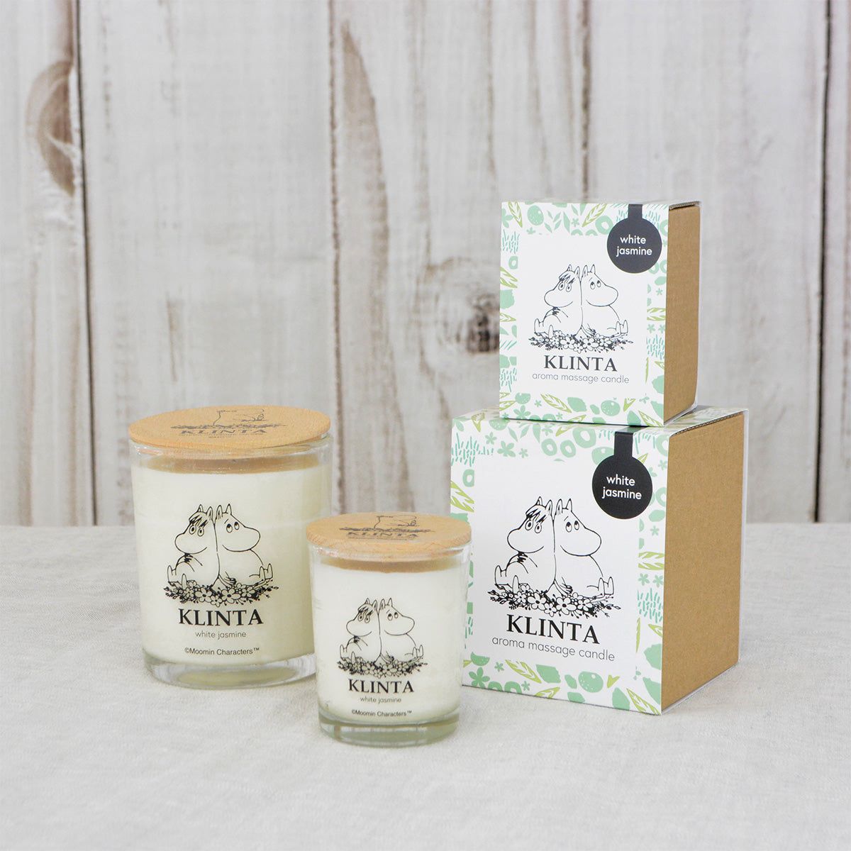 Moomin ムーミン KLINTA クリンタ マッサージキャンドル ( 40h / ホワイトジャスミン )