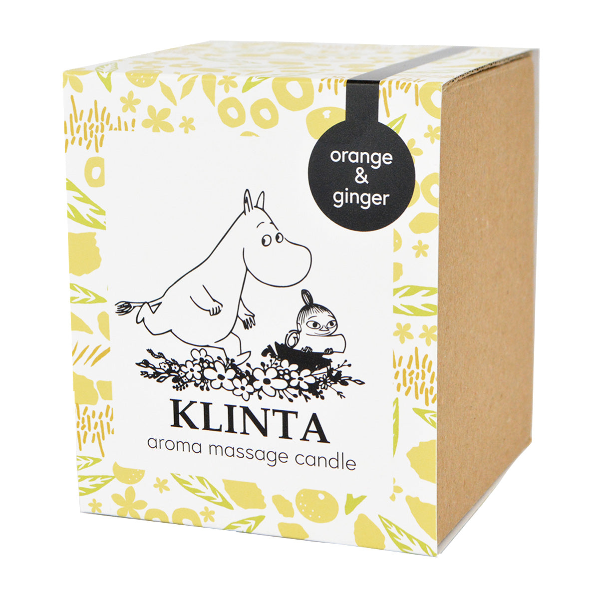 Moomin ムーミン KLINTA クリンタ マッサージキャンドル ( 40h / オレンジ&ジンジャー )