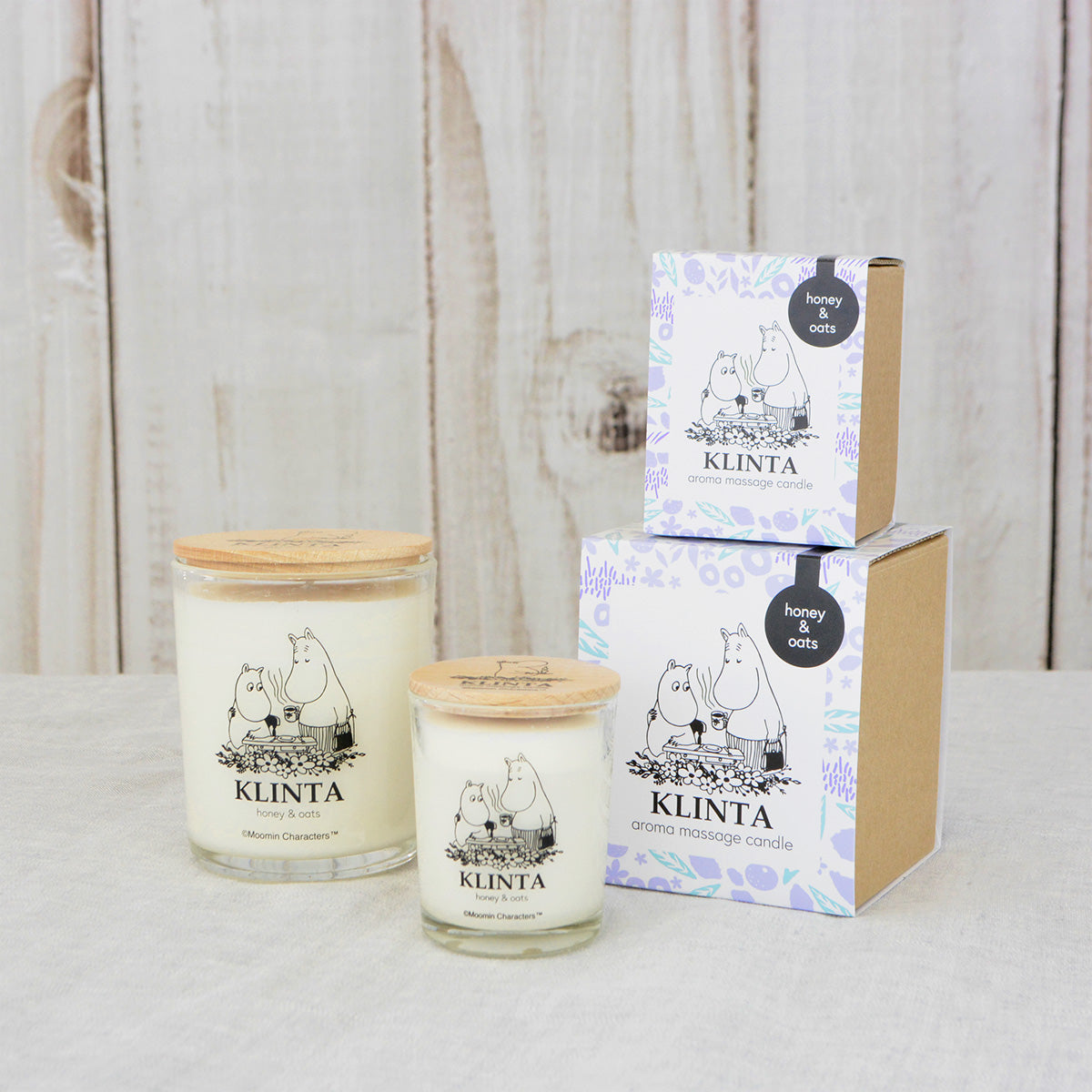 Moomin ムーミン KLINTA クリンタ マッサージキャンドル ( 40h / ハニー&オーツ )